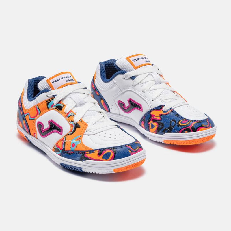 TOP FLEX JR 2672 BLANCO NARANJA INDOOR