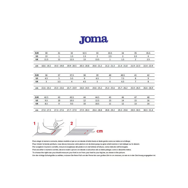 JOMA R.TITANIUM 2005 BLUE-WHITE