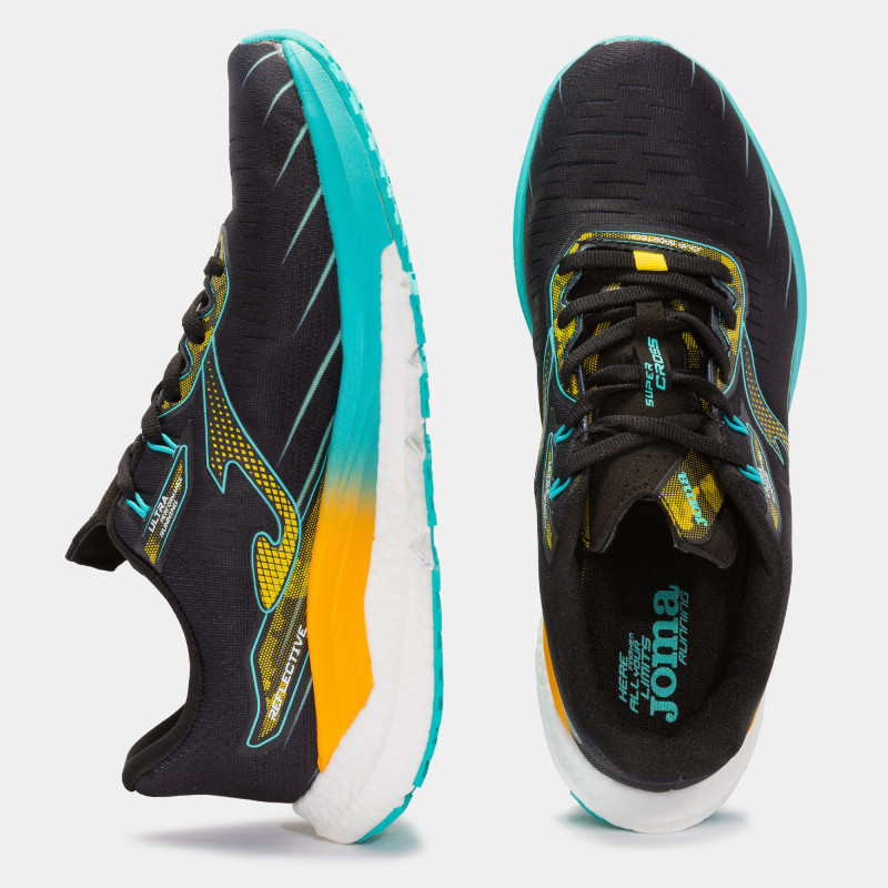 R.SUPER CROSS 2201 BLACK TURQUOISE