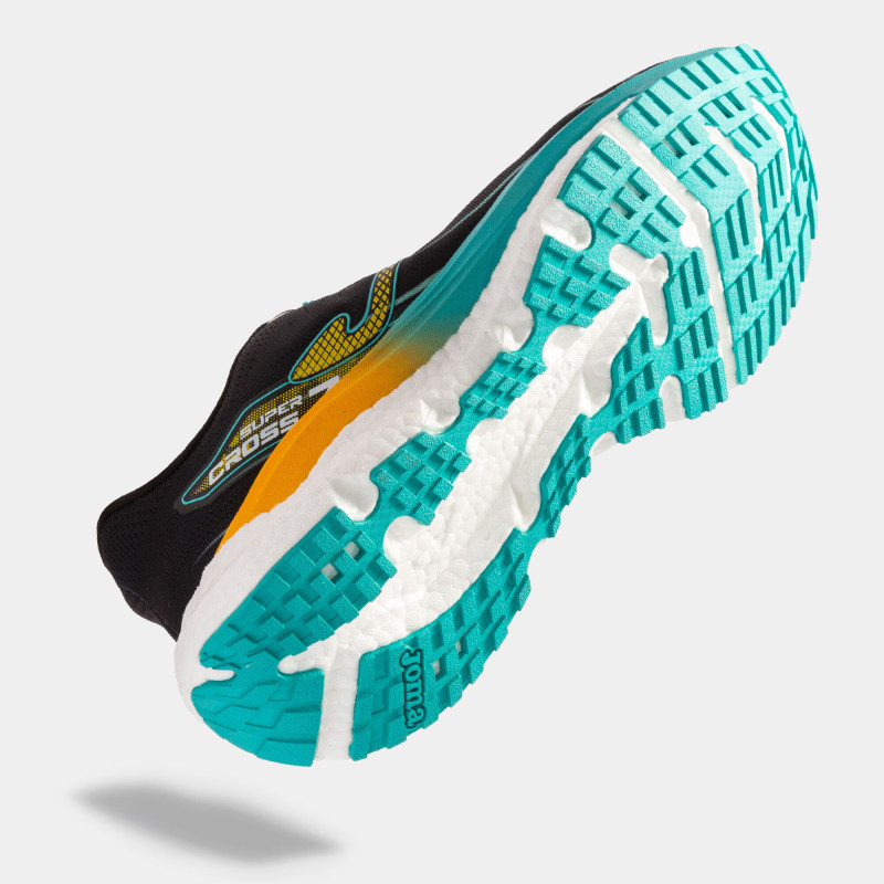 R.SUPER CROSS 2201 BLACK TURQUOISE