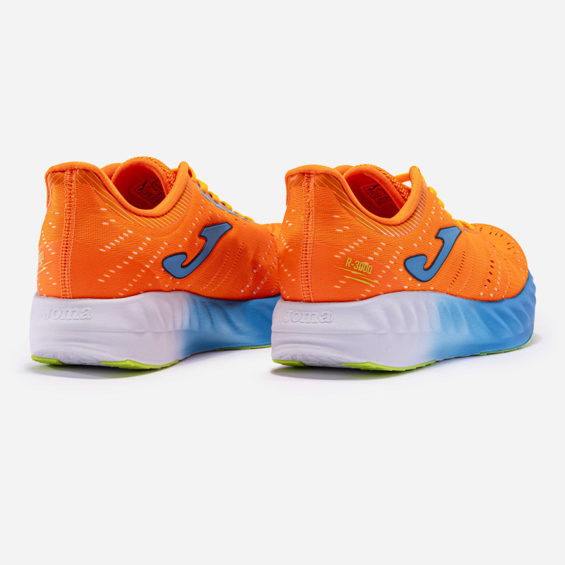 R.3000 2308 NARANJA con placa fibra de carbono